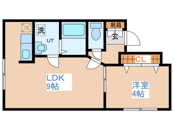 アンソレイユの物件間取画像